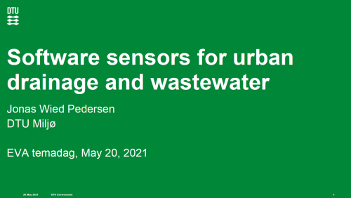 Software-sensors-for-urban-drainage