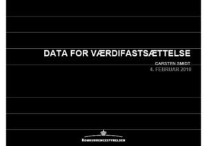Data-for-vaerdifastsaettelse