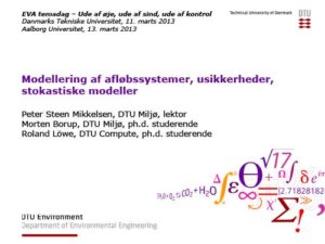 Modellering-af-afloebssystemer-usikkerheder-stokastiske-modeller