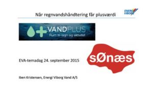 sØnæs – Når regnvandshåndtering får plusværdi