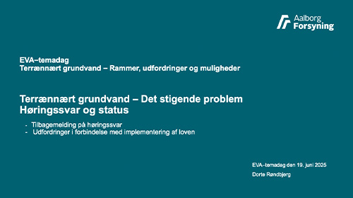 Aalborg Forsynings høringssvar og status