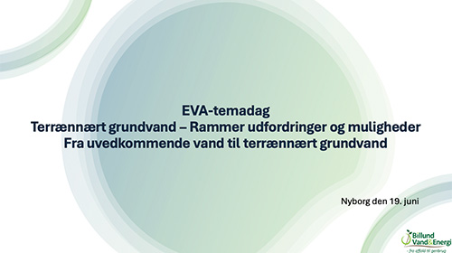 Fra uvedkommende vand til terrænært grundvand